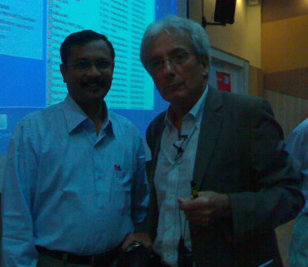 With Prof. Albert Fretz